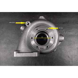 Carter chiocciola Turbina Volvo penta motore marino A/R 8 modello:53269706497 nuova